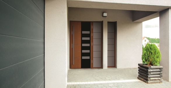 Drzwi zew. Drewniane