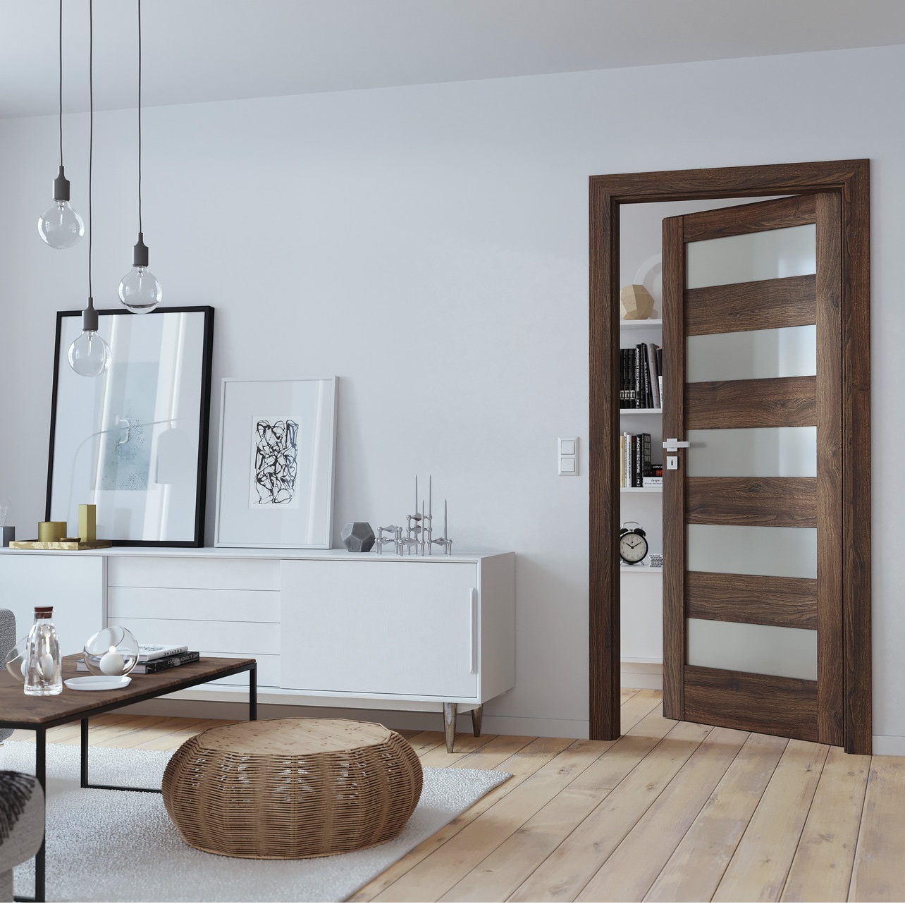 Drzwi wew. PORTA VERTE HOME C4