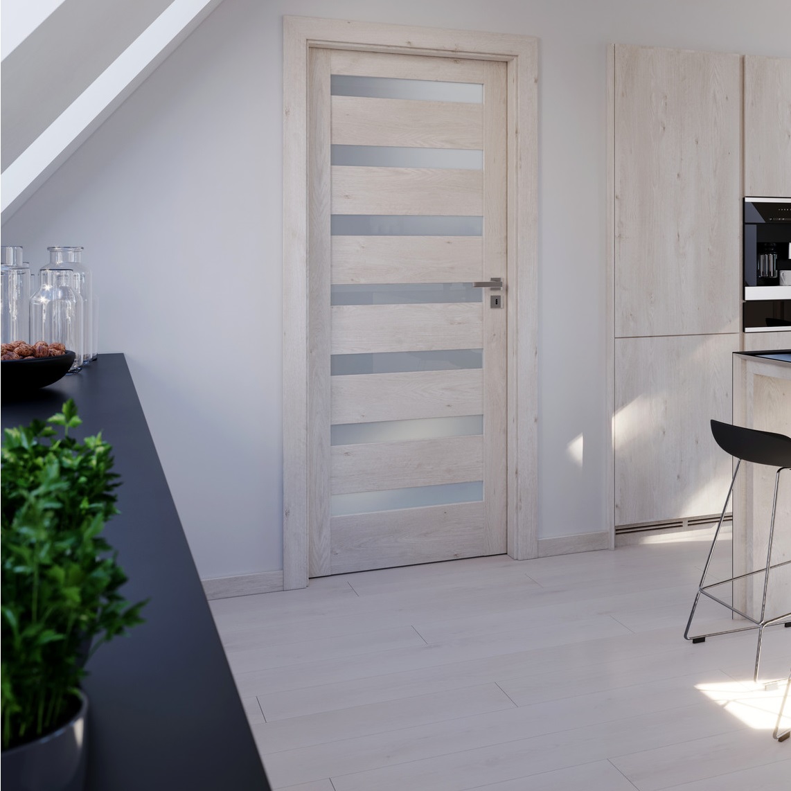 Drzwi wew. PORTA VERTE HOME D4