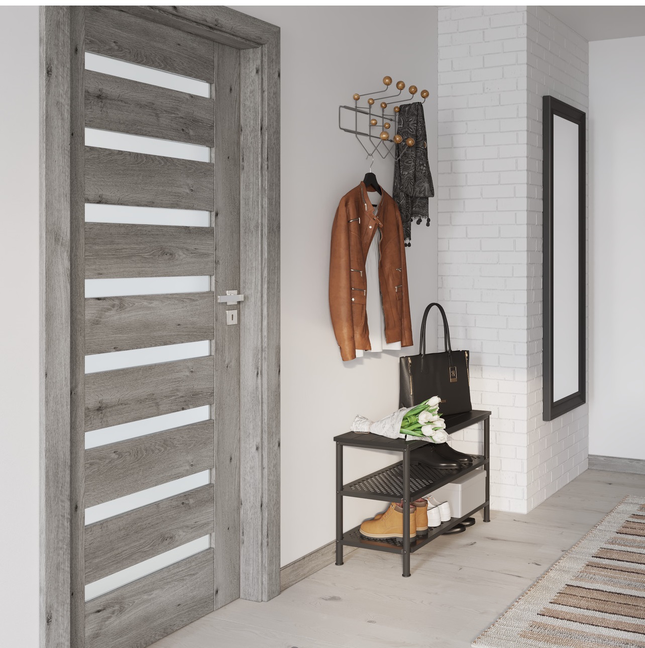 Drzwi wew. PORTA VERTE HOME D7