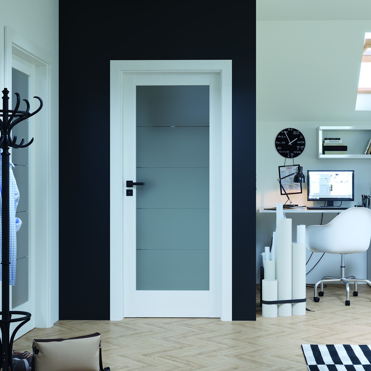 Drzwi wew. PORTA VERTE HOME B1