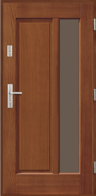 Drzwi zew. drewniane AGMAR HAKO