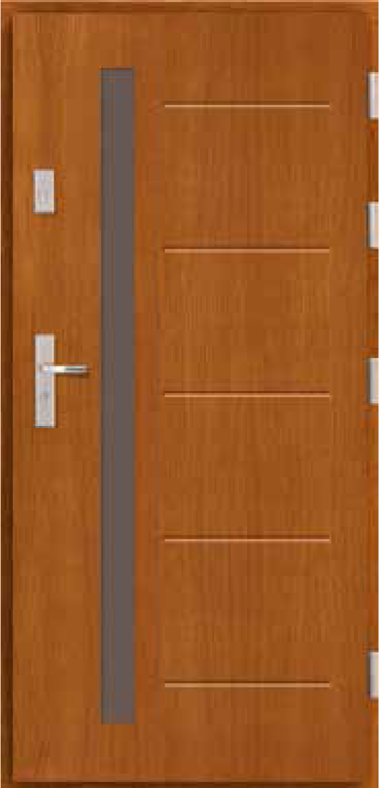 Drzwi zew. drewniane AGMAR AFRA