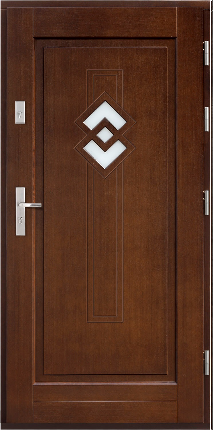 Drzwi zew. drewniane AGMAR KONGO