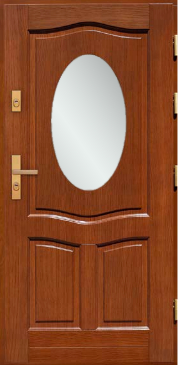 Drzwi zew. drewniane AGMAR MAJALIS