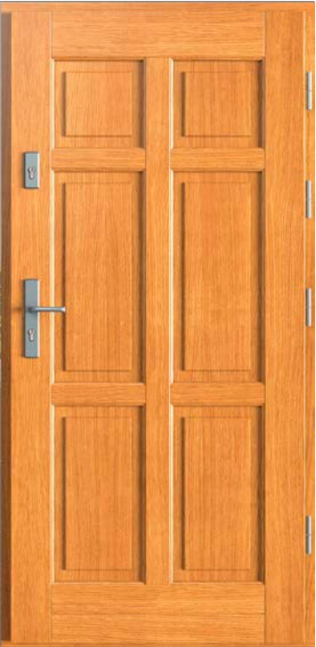 Drzwi zew. drewniane AGMAR SENGA