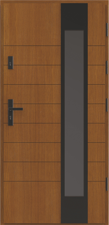Drzwi zew. drewniane AGMAR NORE