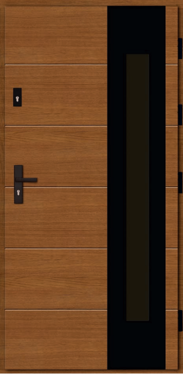 Drzwi zew. drewniane AGMAR TRISTANA