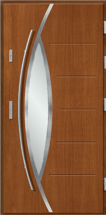 Drzwi zew. drewniane AGMAR UNO