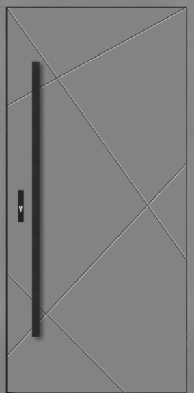 Drzwi zew. drewniane Barański Simple DB 289