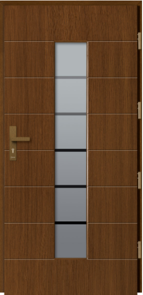 Drzwi zew. drewniane Barański Simple DB 251