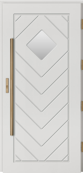 Drzwi zew. drewniane Barański Simple DB 274