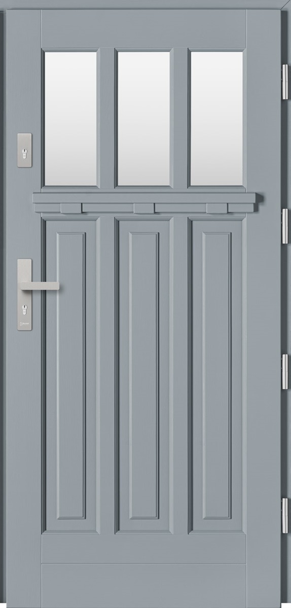 Drzwi zew. drewniane Barański Retro DB 157