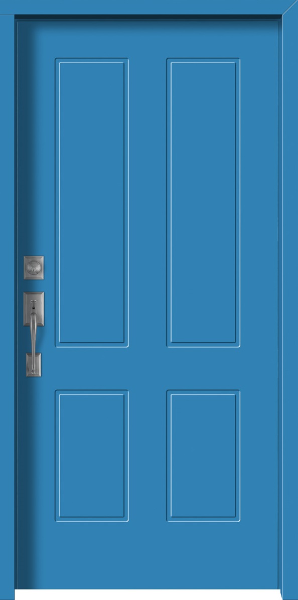 Drzwi zew. drewniane Barański Simple DB 225