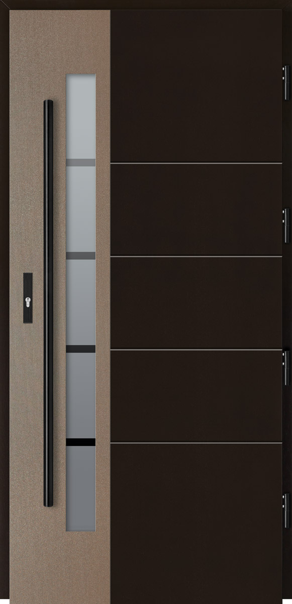 Drzwi zew. drewniane Barański Prestige DB 400