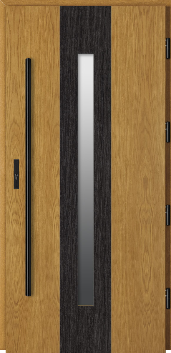 Drzwi zew. drewniane Barański Prestige DB 431