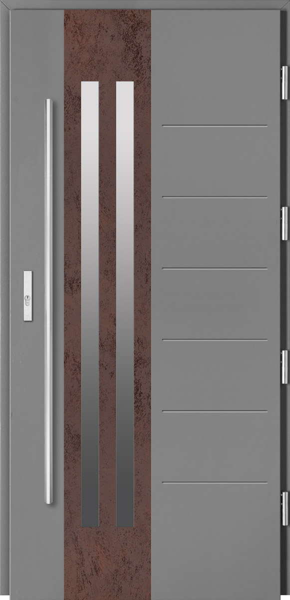 Drzwi zew. drewniane Barański Prestige DB 450