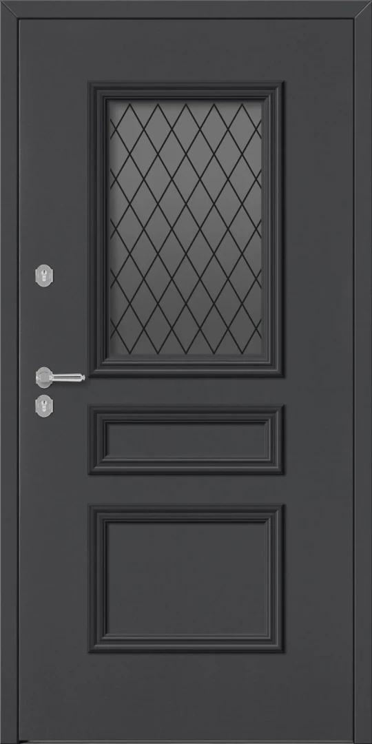 Drzwi zew. drewniane Barański Elegant DB 702