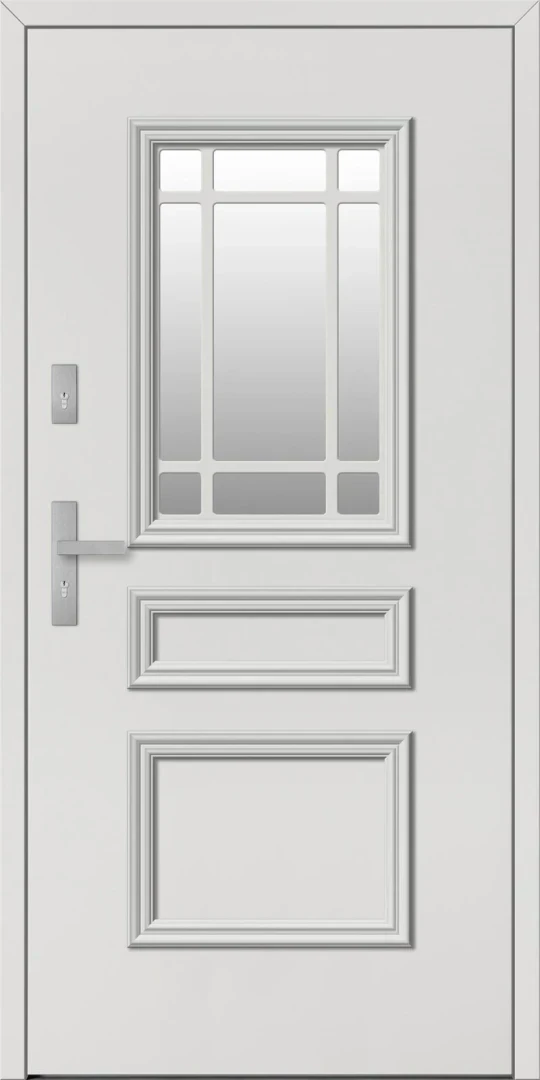 Drzwi zew. drewniane Barański Elegant DB 703