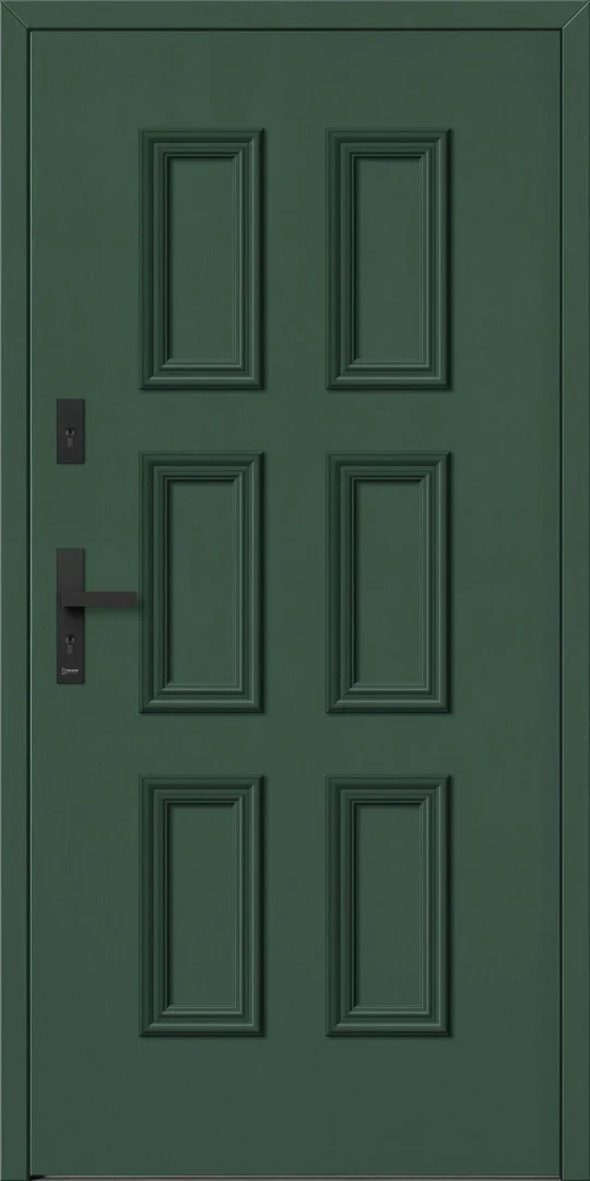 Drzwi zew. drewniane Barański Elegant DB 705