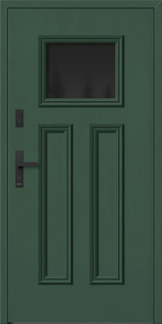 Drzwi zew. drewniane Barański Elegant DB 708