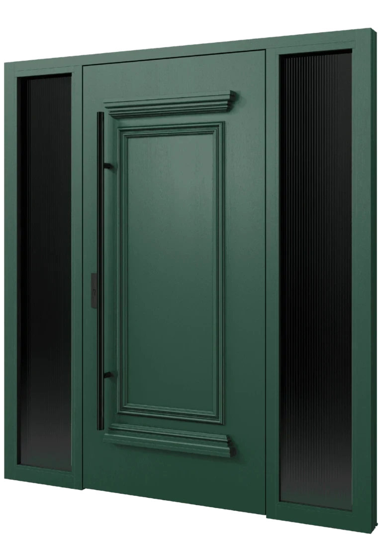 Drzwi zew. drewniane Barański Elegant DB 711