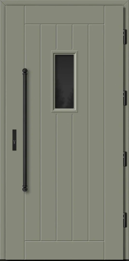 Drzwi zew. drewniane Barański Elegant DB 715