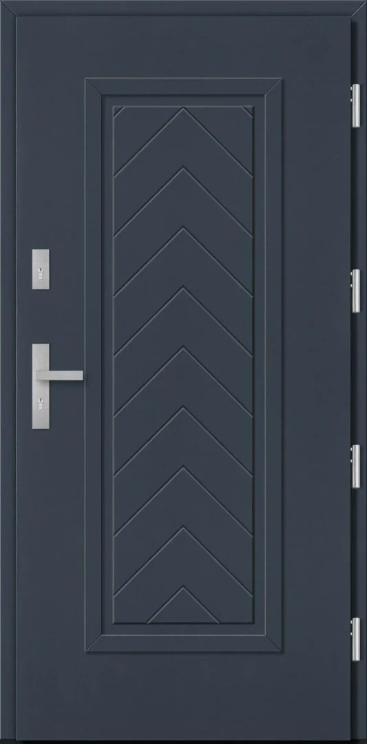 Drzwi zew. drewniane Barański Elegant DB 722