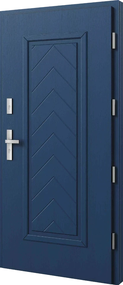 Drzwi zew. drewniane Barański Elegant DB 722