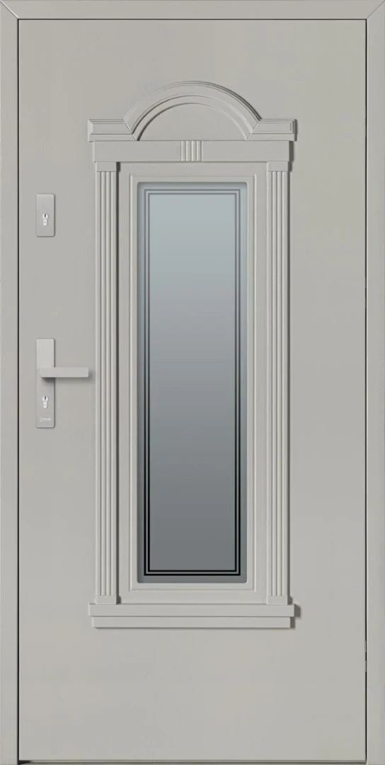 Drzwi zew. drewniane Barański Elegant DB 730