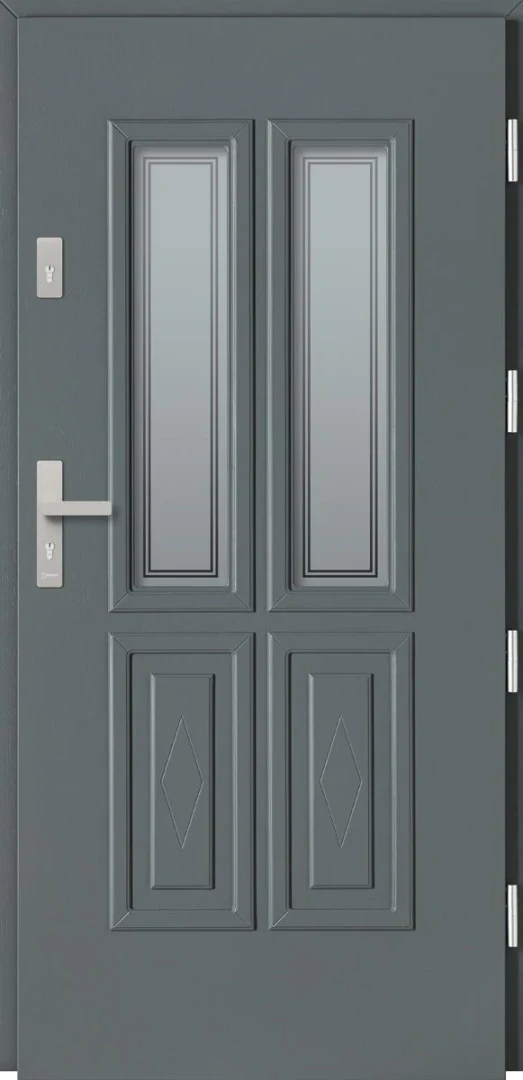 Drzwi zew. drewniane Barański Elegant DB 731