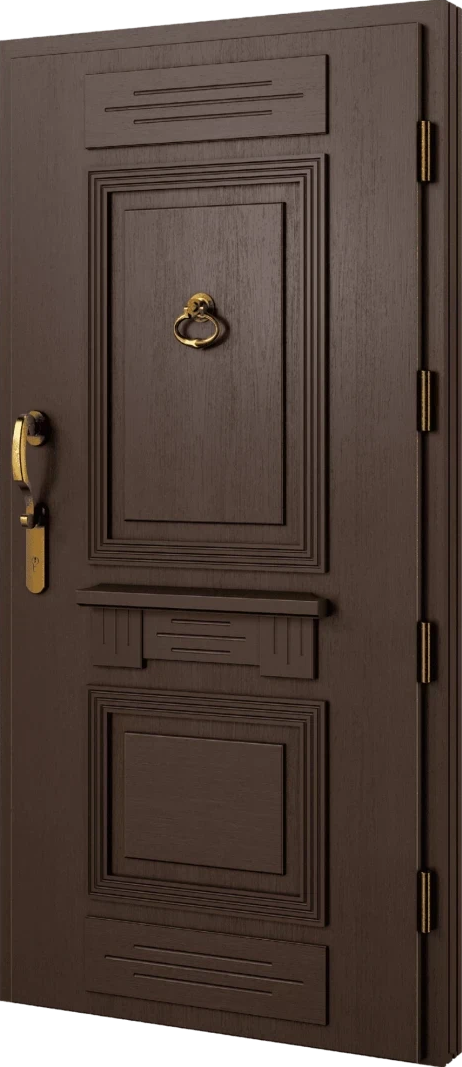 Drzwi zew. drewniane Barański Elegant DB 732