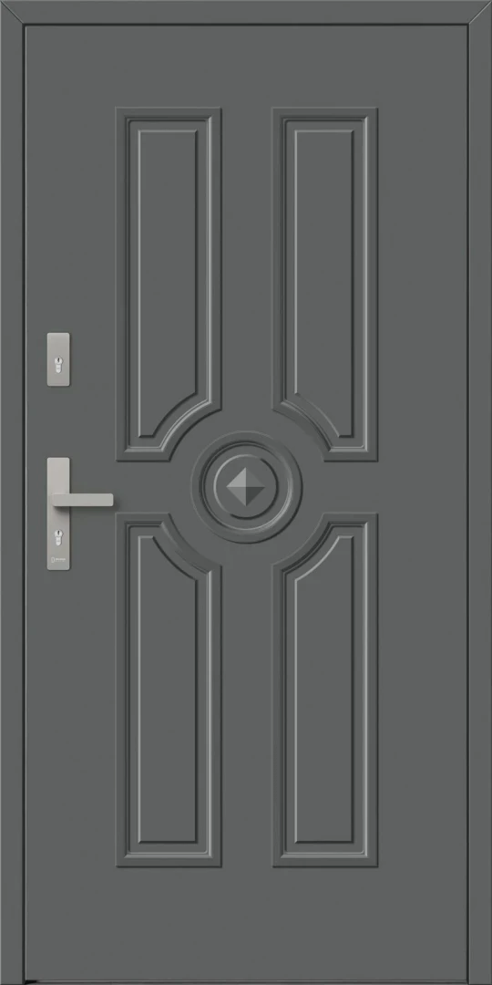 Drzwi zew. drewniane Barański Elegant DB 738