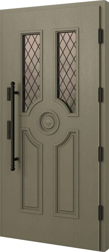 Drzwi zew. drewniane Barański Elegant DB 739