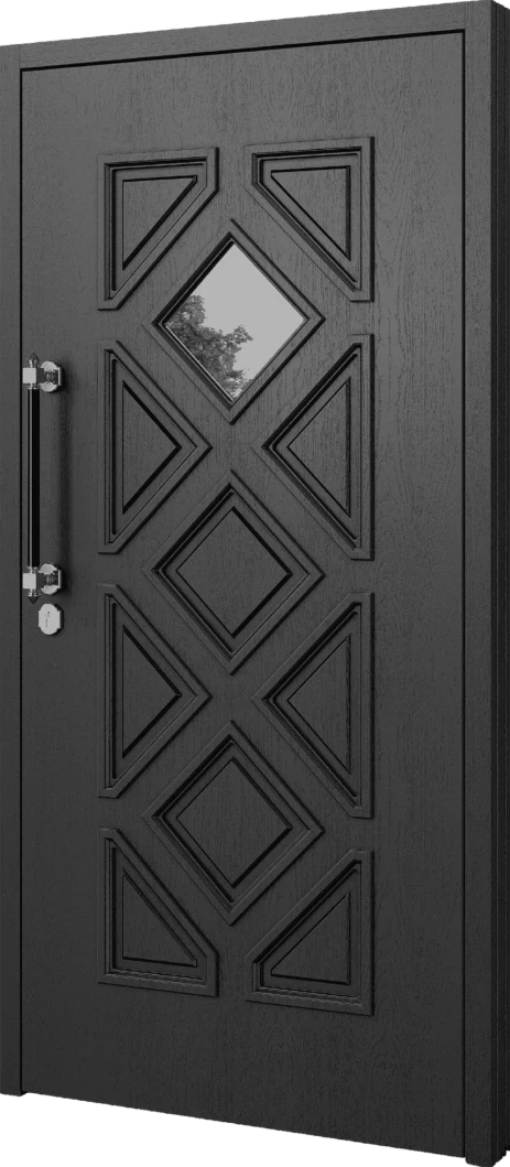 Drzwi zew. drewniane Barański Elegant DB 741