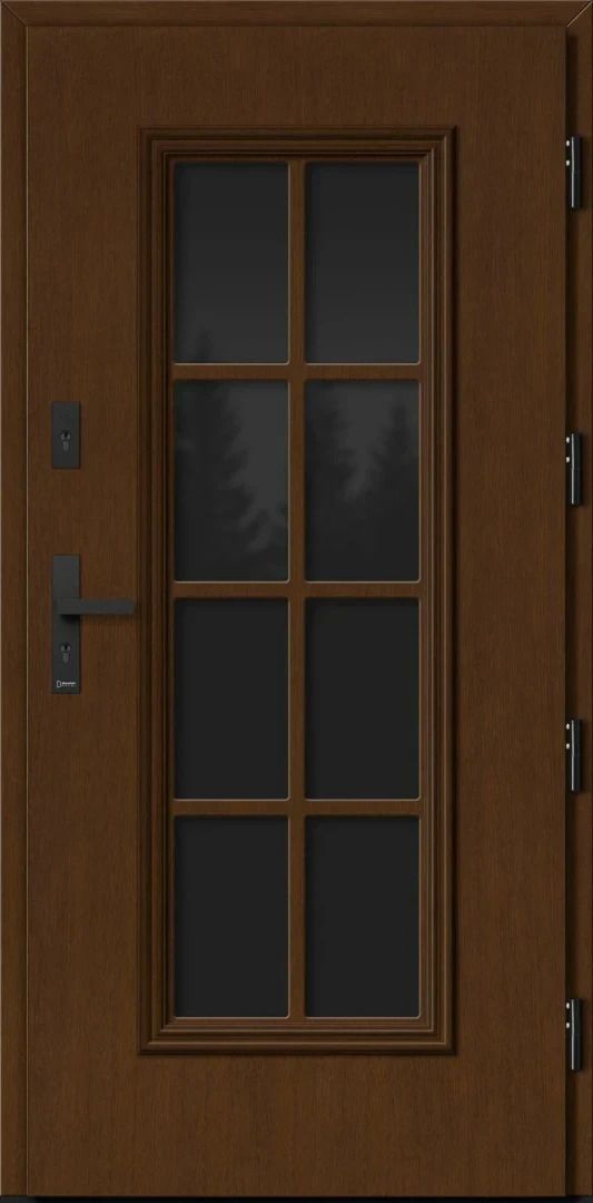 Drzwi zew. drewniane Barański Elegant DB 747