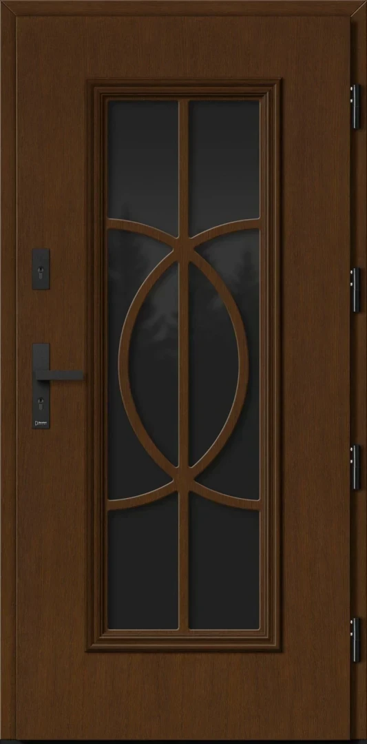 Drzwi zew. drewniane Barański Elegant DB 748