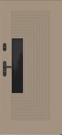 Drzwi zew. drewniane Barański Simple DB 237