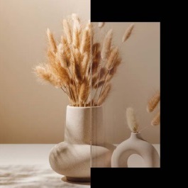 Dyskretne brąz refleks