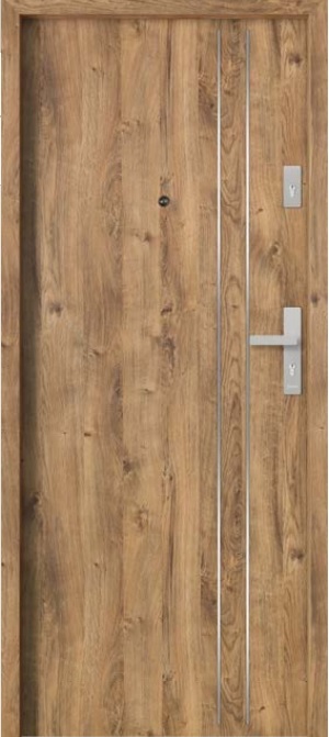 Drzwi klatkowe Barański Smart INOX S 102