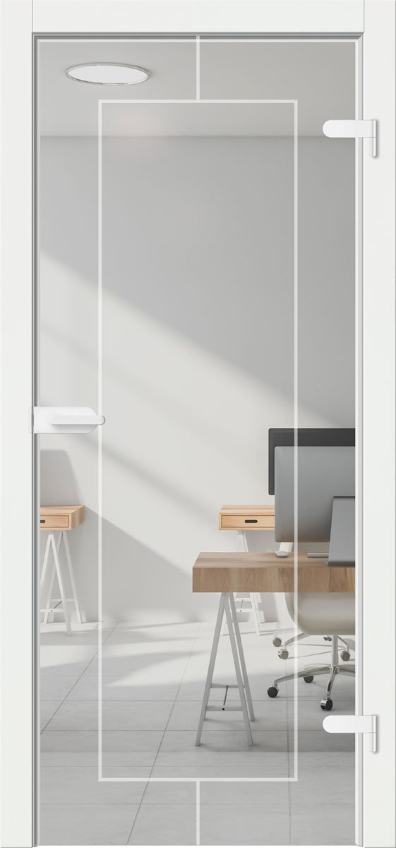 Drzwi wew. Barański Optimo Glass 10