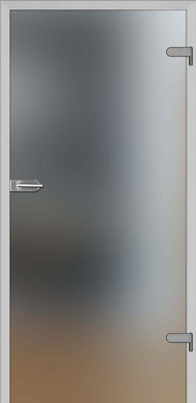 Drzwi wew. szklane DRE GALLA 1 - Mleczne