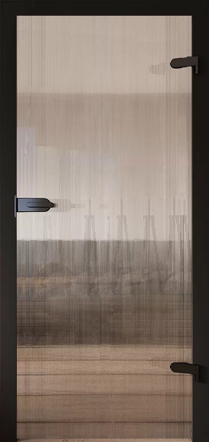 Drzwi wew. szklane DRE GALLA 1 - Ryflowana