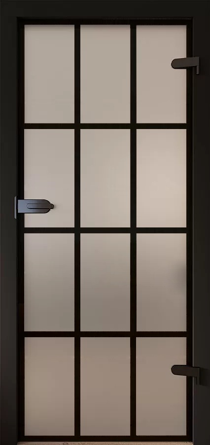 Drzwi wew. szklane DRE GALLA 14 - Mleczne