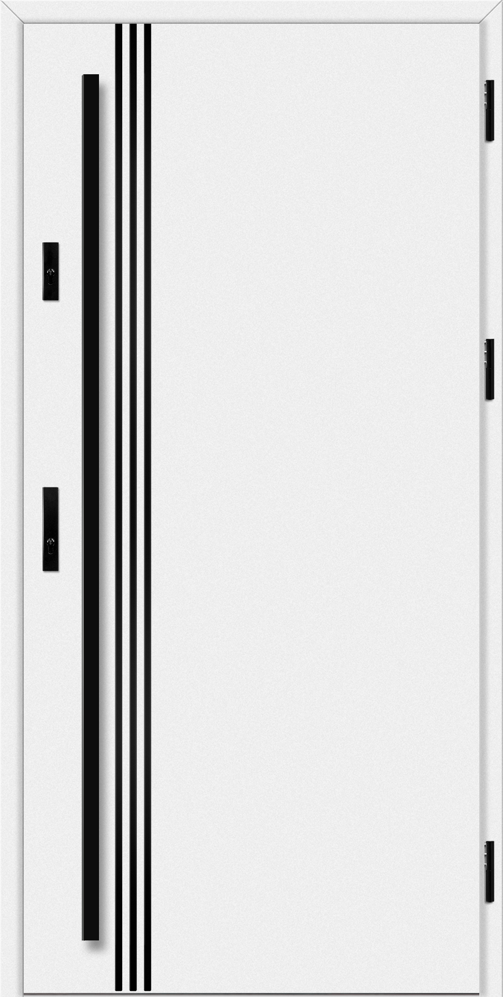 Drzwi zew. stalowe ERKADO - Alta 1