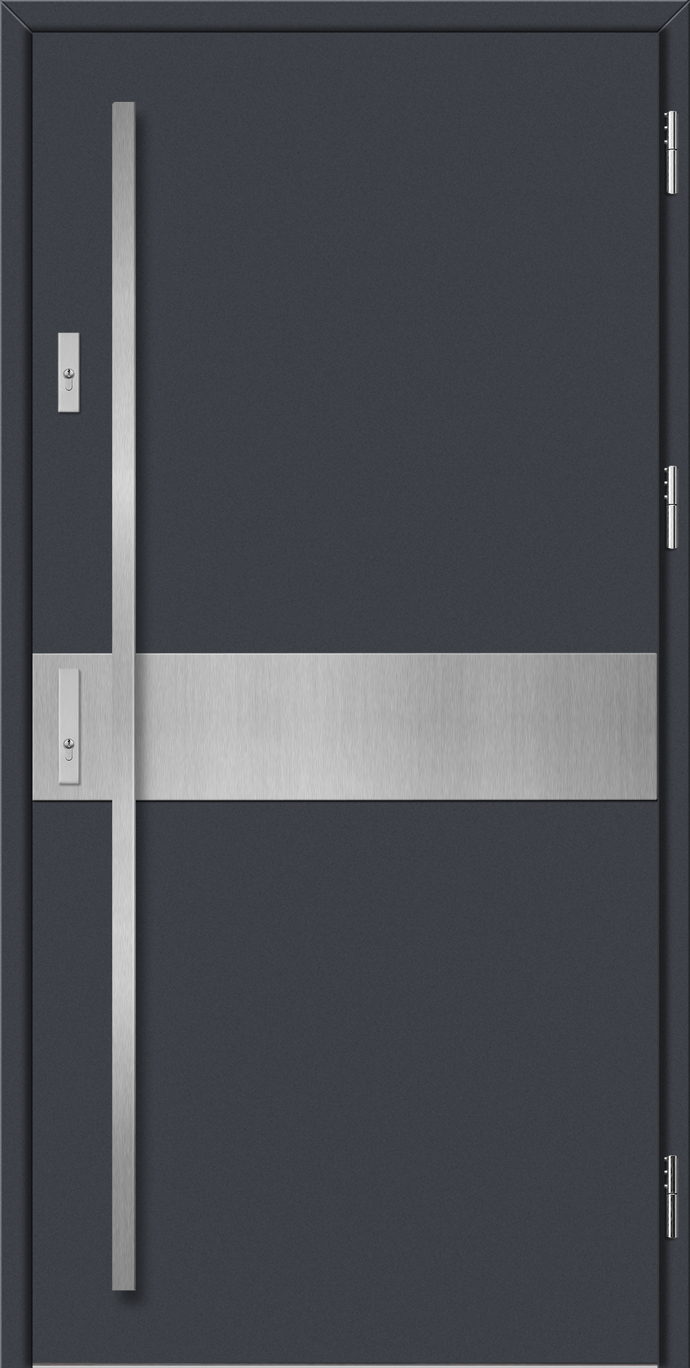Drzwi zew. stalowe ERKADO - Alta 11