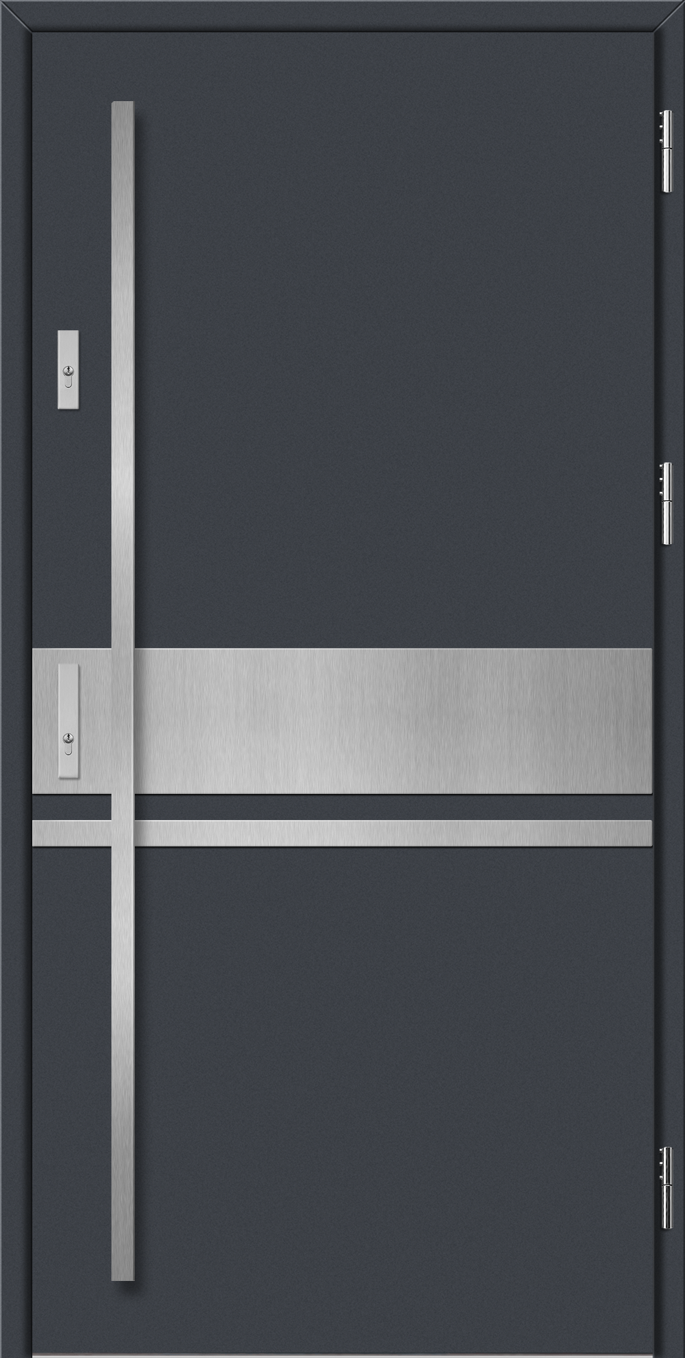 Drzwi zew. stalowe ERKADO - Alta 13
