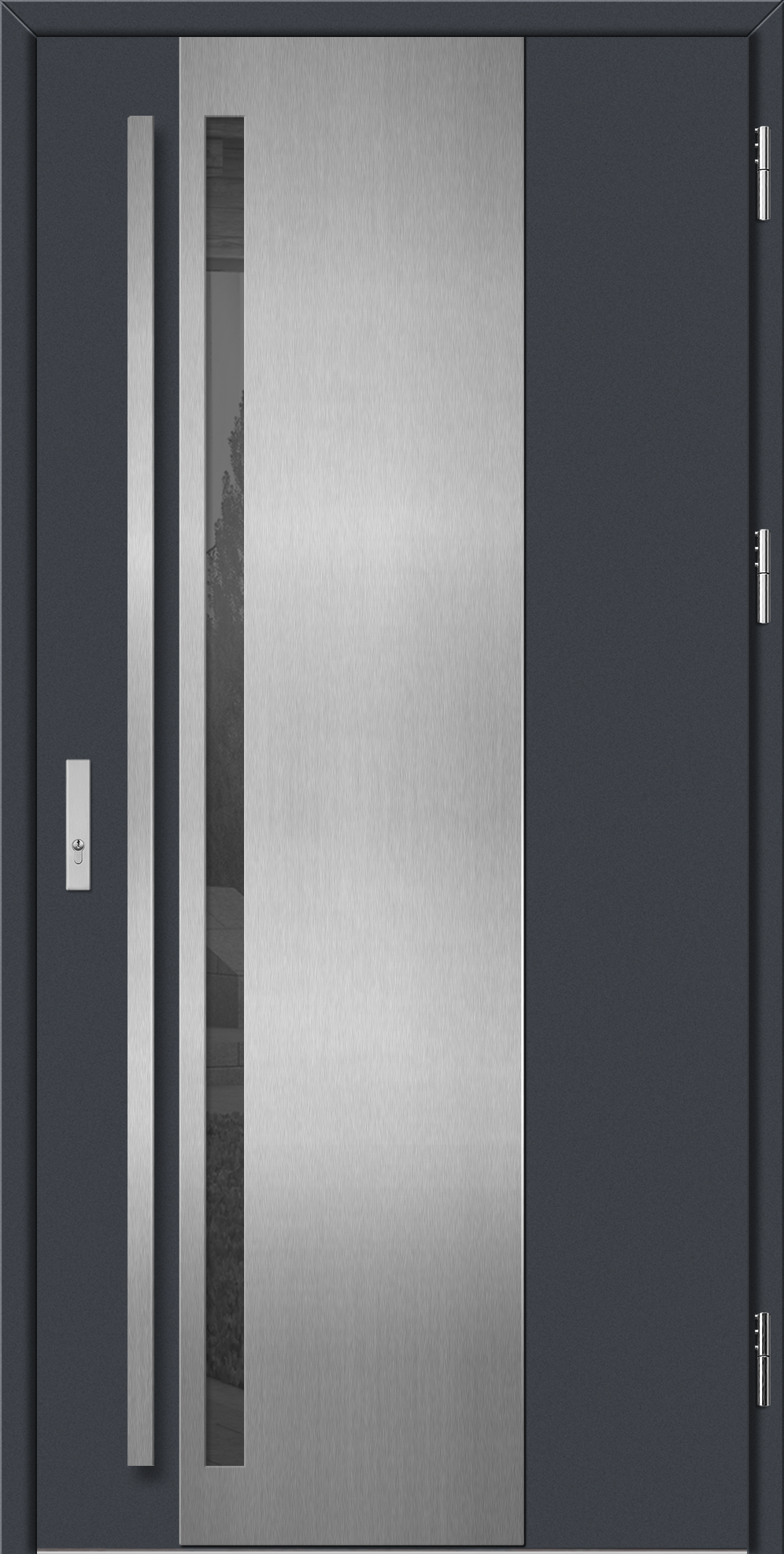 Drzwi zew. stalowe ERKADO - Lahti 1