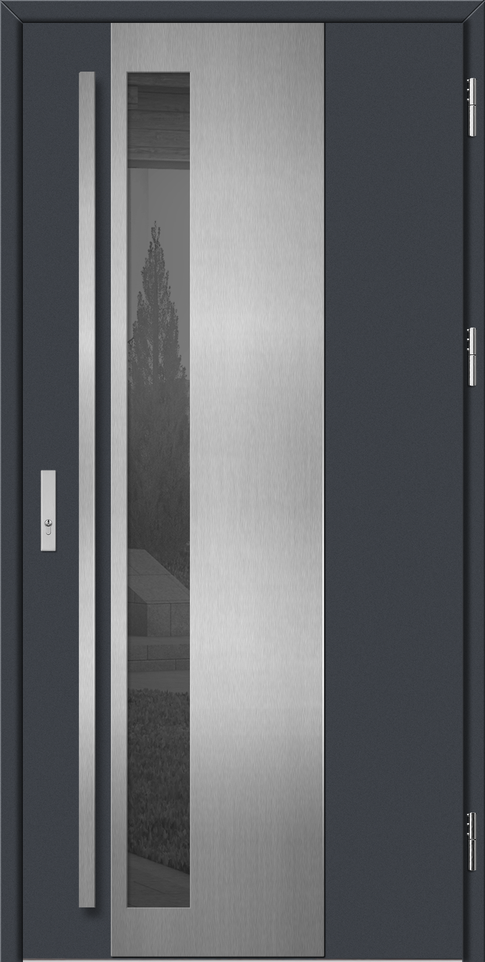 Drzwi zew. stalowe ERKADO - Lahti 2