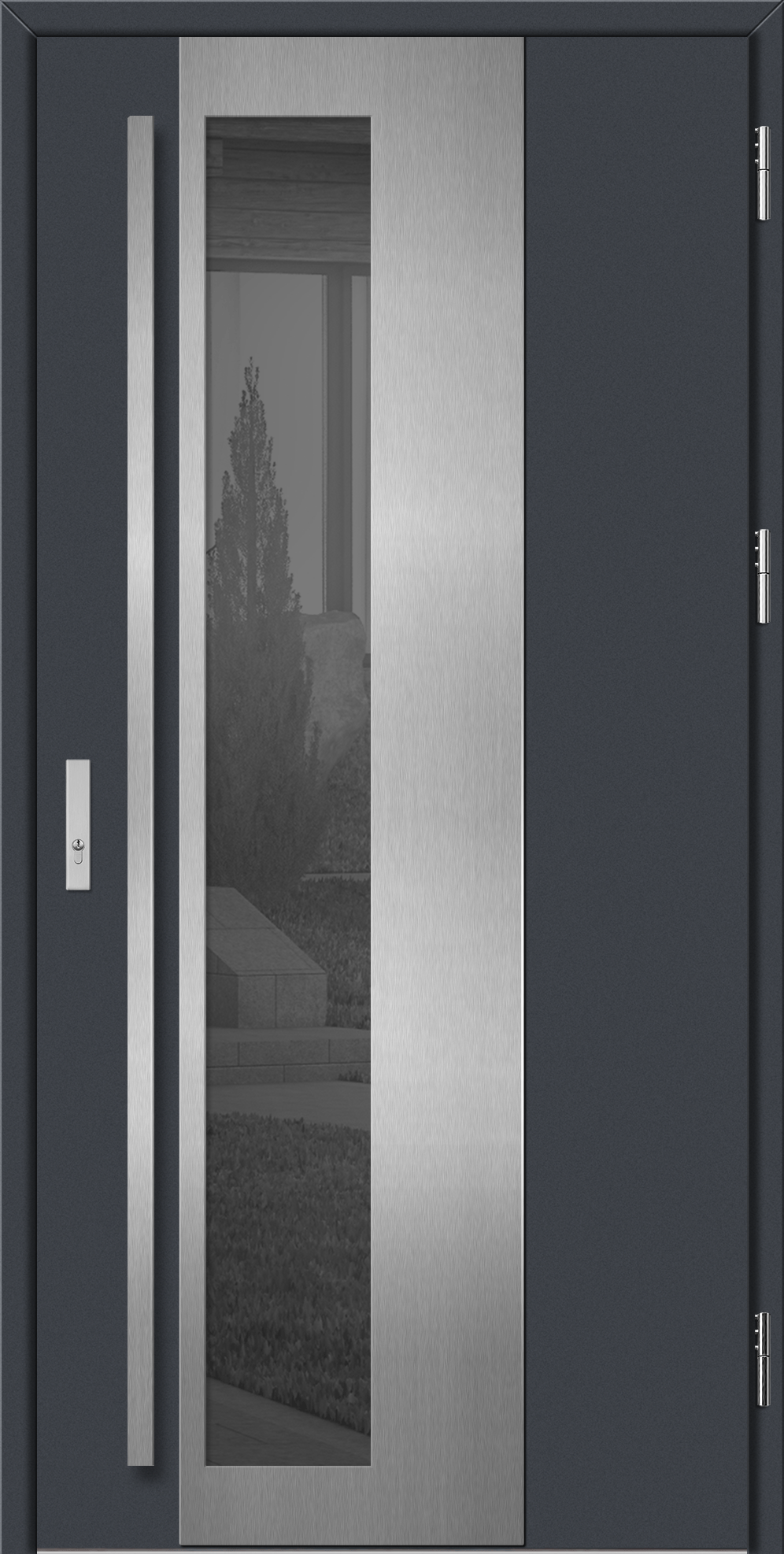 Drzwi zew. stalowe ERKADO - Lahti 3